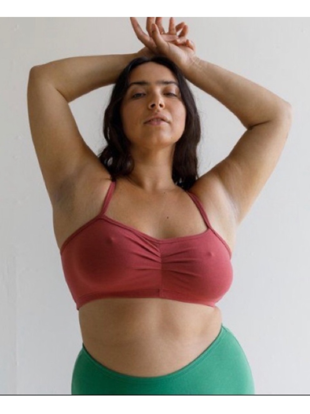 *flawed ARQ Zelda Rose Quartz bra